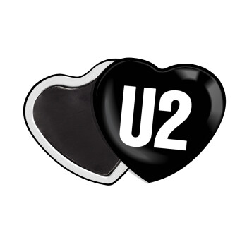 U2 , Μαγνητάκι καρδιά (57x52mm)