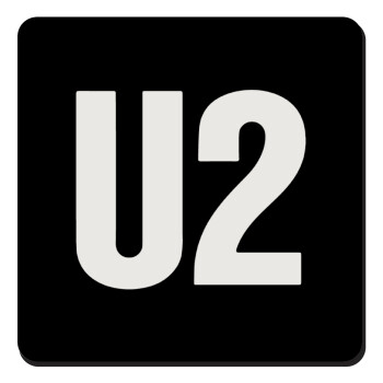 U2 , Τετράγωνο μαγνητάκι ξύλινο 9x9cm