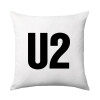 U2 , Μαξιλάρι καναπέ 40x40cm περιέχεται το  γέμισμα