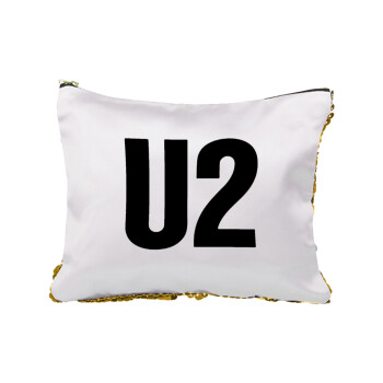 U2 , Τσαντάκι νεσεσέρ με πούλιες (Sequin) Χρυσό