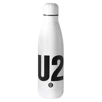 U2 , Metal mug Stainless steel, 700ml