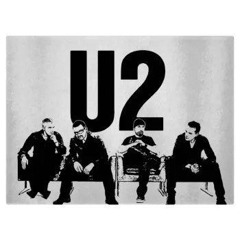 U2 , Επιφάνεια κοπής γυάλινη (38x28cm)