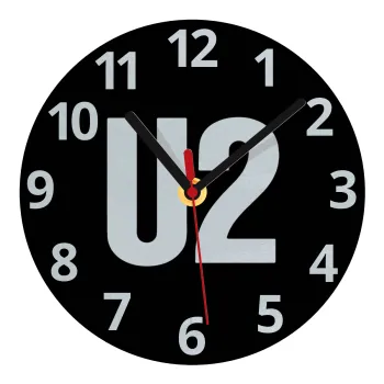 U2 , Ρολόι τοίχου γυάλινο (20cm)