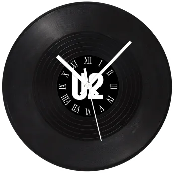 U2 , Ρολόι τοίχου Βινύλιο (30cm)