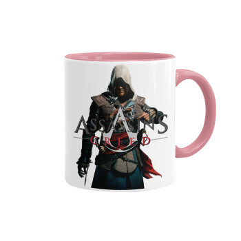 Assassin's Creed, Mug colored pink, ceramic, 330ml