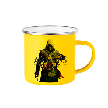 Assassin's Creed, Κούπα Μεταλλική εμαγιέ Κίτρινη 360ml