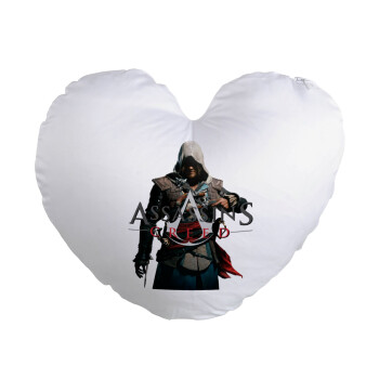 Assassin's Creed, Μαξιλάρι καναπέ καρδιά 40x40cm περιέχεται το  γέμισμα