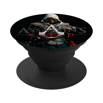 Assassin's Creed, Pop Socket Μαύρο Βάση Στήριξης Κινητού στο Χέρι