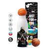 Bascetball Metal mug thermos, double wall, 550ml