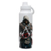 1L Stainless Steel Thermal Bottle with Phone Holder & Double Wall Insulation
