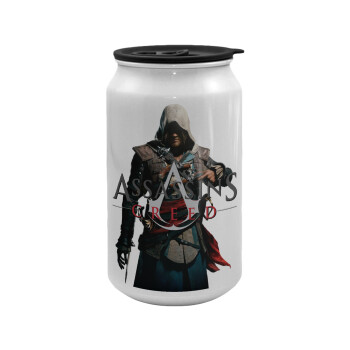 Assassin's Creed, Κούπα ταξιδιού μεταλλική με καπάκι (tin-can) 500ml