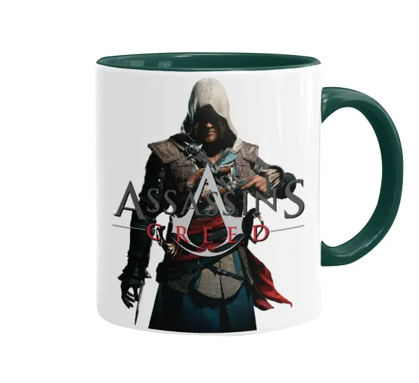 Assassin's Creed — Mug colored green, ceramic, 330ml