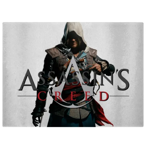 Assassin's Creed — Επιφάνεια κοπής γυάλινη (38x28cm)