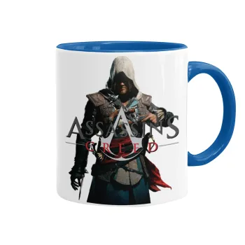 Assassin's Creed, Mug colored blue, ceramic, 330ml
