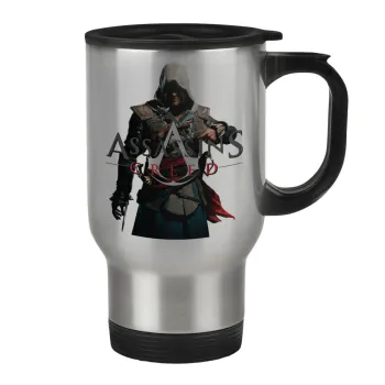 Assassin's Creed, Stainless steel travel mug with lid, double wall 450ml