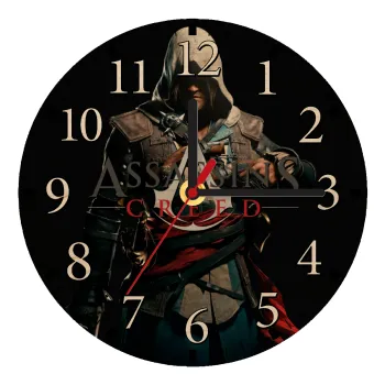 Assassin's Creed, Ρολόι τοίχου ξύλινο plywood (20cm)