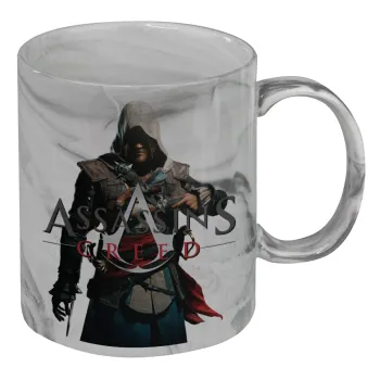 Assassin's Creed, Κούπα κεραμική, marble style (μάρμαρο), 330ml