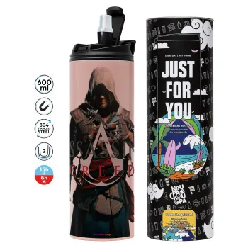 Assassin's Creed, Tumbler stainless steel PINK 600ml
