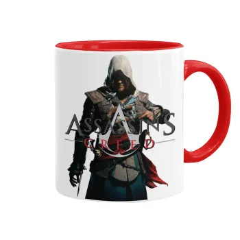 Assassin's Creed, Mug colored red, ceramic, 330ml