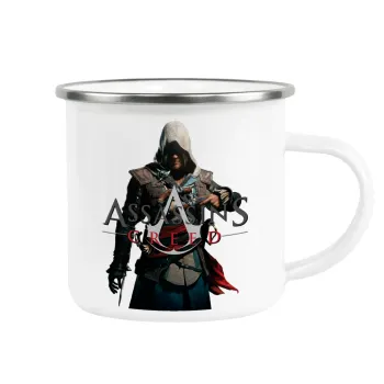 Assassin's Creed, Κούπα Μεταλλική εμαγιέ λευκη 360ml