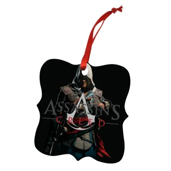 Assassin's Creed, Στολίδι Χριστουγεννιάτικο στολίδι polygon ξύλινο 7.5cm