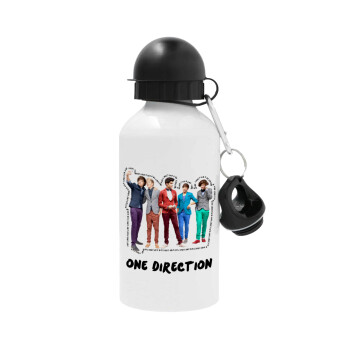 One Direction , Metal water bottle, White, aluminum 500ml