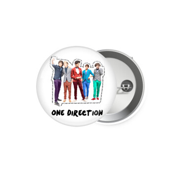 One Direction , Κονκάρδα παραμάνα 5.9cm