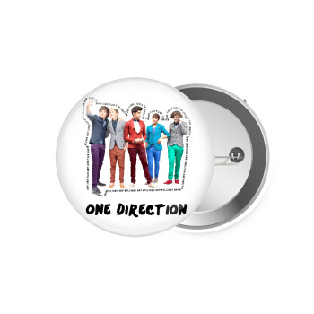 One Direction , Κονκάρδα παραμάνα 7.5cm