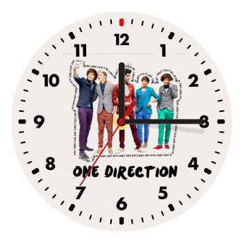 One Direction , Ρολόι τοίχου ξύλινο (20cm)