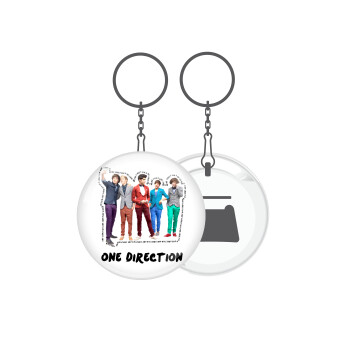 One Direction , Μπρελόκ μεταλλικό 5cm με ανοιχτήρι