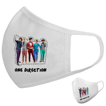 One Direction , Μάσκα υφασμάτινη υψηλής άνεσης παιδική (Δώρο πλαστική θήκη)
