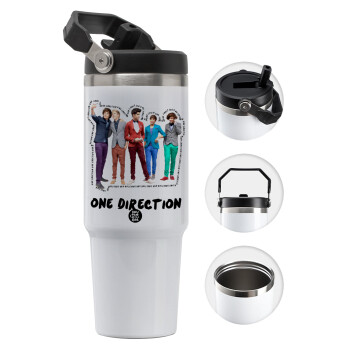One Direction , 30oz stainless Steel Tumbler with Handle