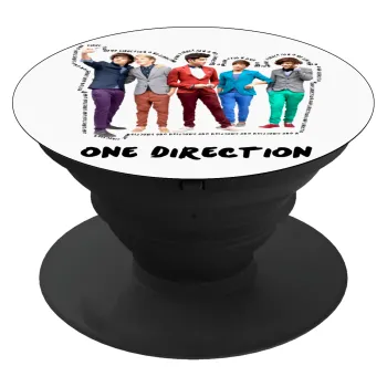 One Direction , Phone Holders Stand  Μαύρο Βάση Στήριξης Κινητού στο Χέρι