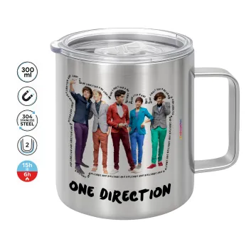 One Direction , Mug Stainless steel double wall 300ml