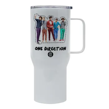 One Direction , Tumbler με καπάκι, διπλού τοιχώματος (θερμό) 750L