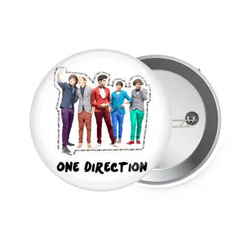 One Direction , Κονκάρδα παραμάνα 7.5cm