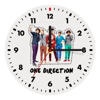 One Direction , Wooden wall clock (20cm)