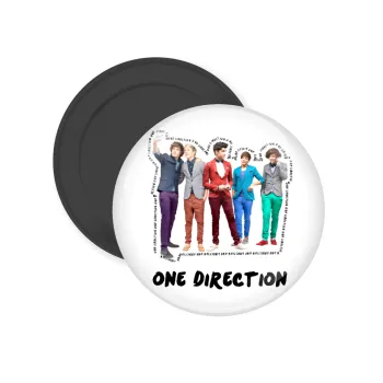 One Direction , Μαγνητάκι ψυγείου στρογγυλό διάστασης 5cm
