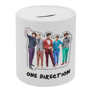 One Direction , Κουμπαράς πορσελάνης με τάπα