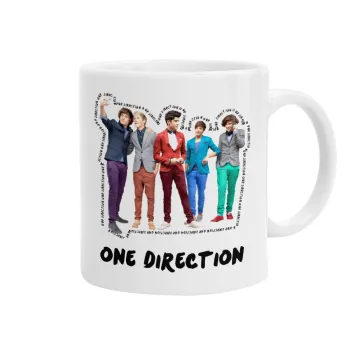 One Direction , Κούπα, κεραμική, 330ml