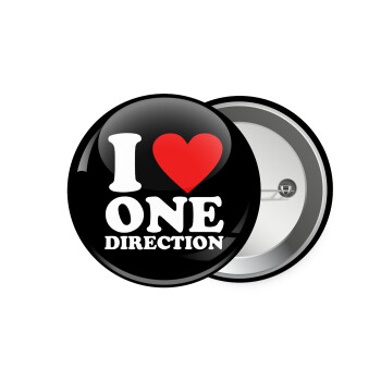 I Love, One Direction, Κονκάρδα παραμάνα 7.5cm