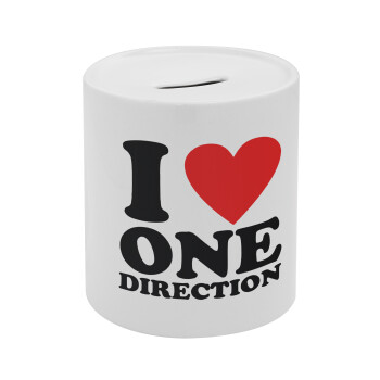 I Love, One Direction, Κουμπαράς πορσελάνης με τάπα