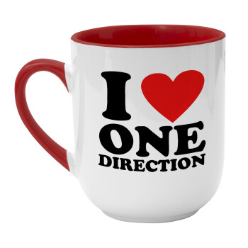 I Love, One Direction, Κούπα κεραμική tapered 260ml
