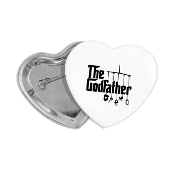 The Godfather baby, Κονκάρδα παραμάνα καρδιά (57x52mm)
