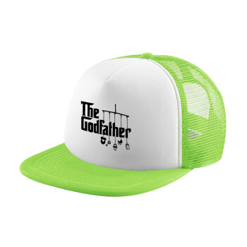 The Godfather baby, Καπέλο Soft Trucker με Δίχτυ Πράσινο/Λευκό