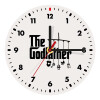 The Godfather baby, Wooden wall clock (20cm)