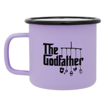 The Godfather baby, Κούπα Μεταλλική εμαγιέ ΜΑΤ Light Pastel Purple 360ml