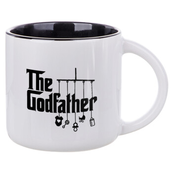 The Godfather baby, Κούπα κεραμική 400ml Λευκή/Μαύρη