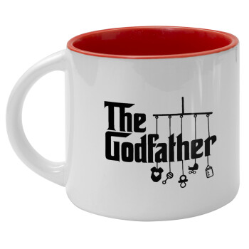 The Godfather baby, Κούπα κεραμική 400ml Λευκή/Κόκκινη