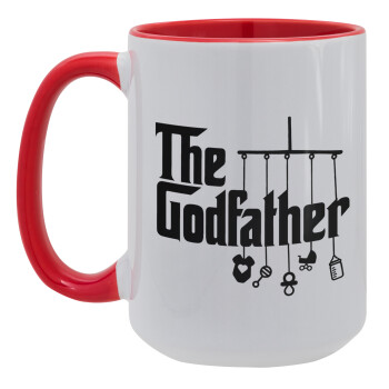 The Godfather baby, Κούπα Mega 15oz, κεραμική Κόκκινη, 450ml
